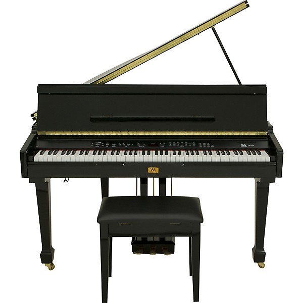 Williams Digital Baby Grand Piano Red