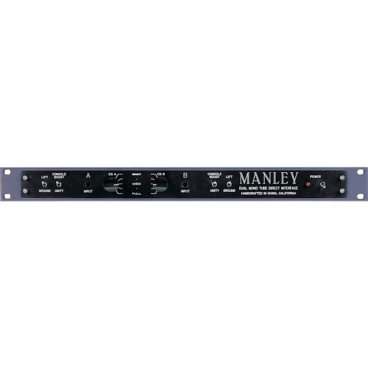 Manley Dual Mono Tube Direct Interface | Guitar Center
