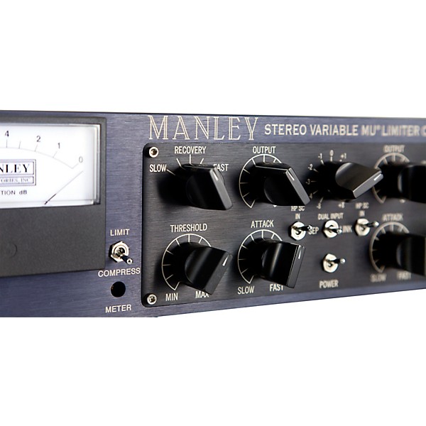 Open Box Manley Mastering Stereo Variable Mu Limiter Compressor Level 1 M/S Mod