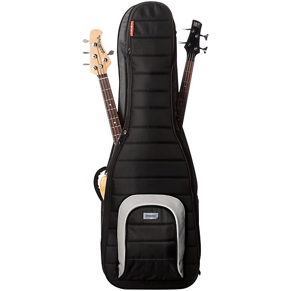 MONO M80 Dual (Double) Bass Guitar Case Jet Black
