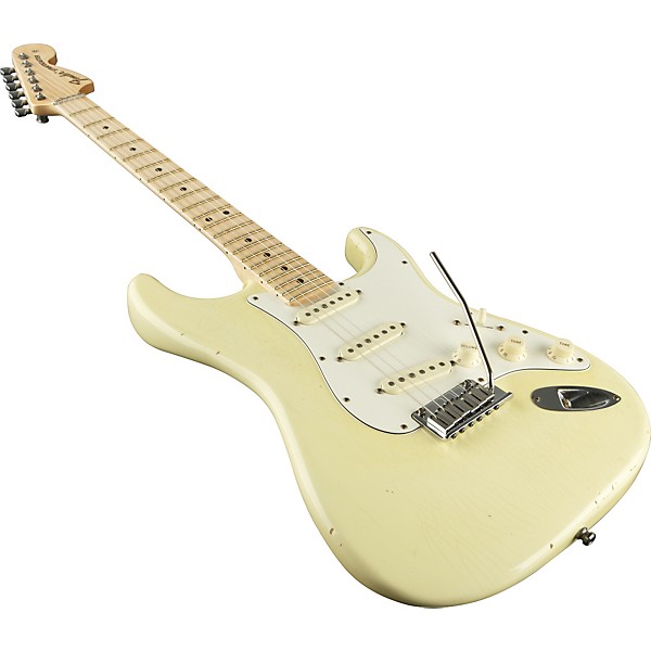 Fender Custom Shop Stratocaster Pro Relic Electric Guitar Vintage White