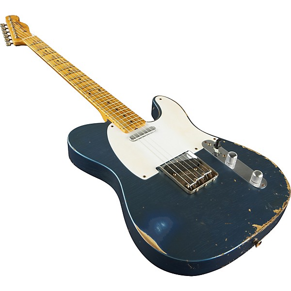 Fender Custom Shop Heavy Relic 57 Telecaster Electric Guitar Lake Placid Blue