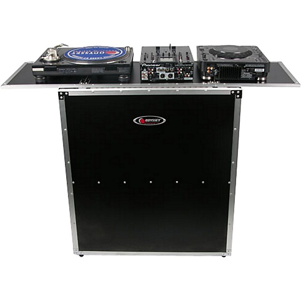 Open Box Odyssey ATA Flight Zone Folding Stand for DJ Equipment Level 2  888365857510