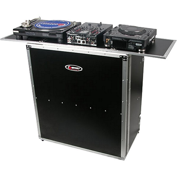 Open Box Odyssey ATA Flight Zone Folding Stand for DJ Equipment Level 2  888365857510