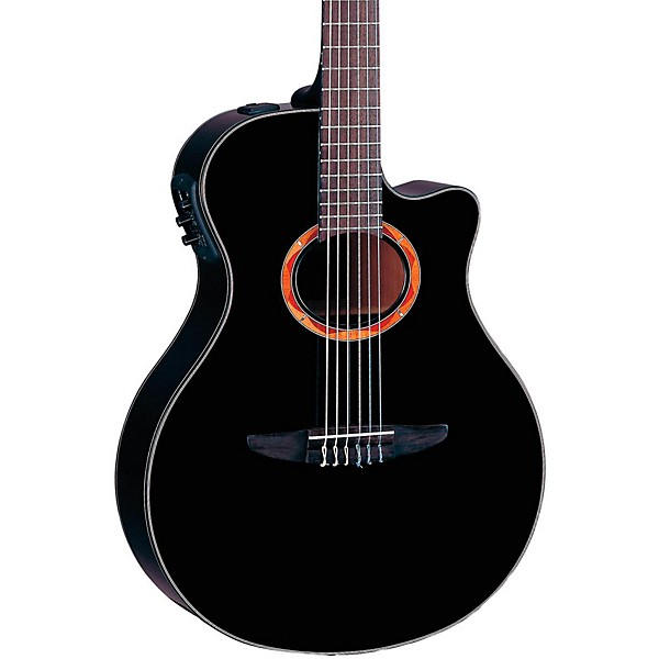 Yamaha NTX700 Acoustic-Electric Classical Guitar Black