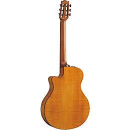 Open Box Yamaha NTX900FM Acoustic-Electric Classical Guitar Level 2 Flamed Maple 190839264121