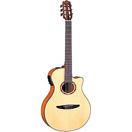 Open Box Yamaha NTX900FM Acoustic-Electric Classical Guitar Level 2 Flamed Maple 888366019702