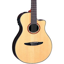 Open Box Yamaha NTX1200R Acoustic-Electric Classical Guitar Level 1 Natural