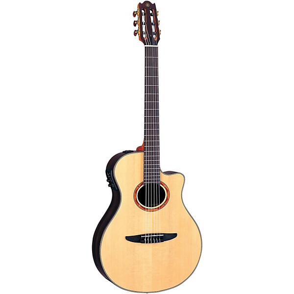 Open Box Yamaha NTX1200R Acoustic-Electric Classical Guitar Level 1 Natural