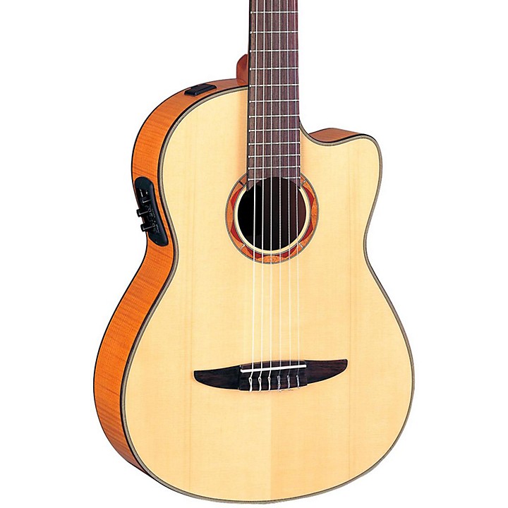 Yamaha NCX900 Acoustic-Electric Classical Guitar Flamed Maple