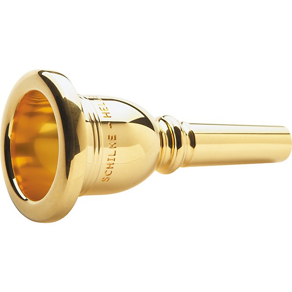 Schilke Concert Series Tuba Mouthpiece in Gold SH-II Gold