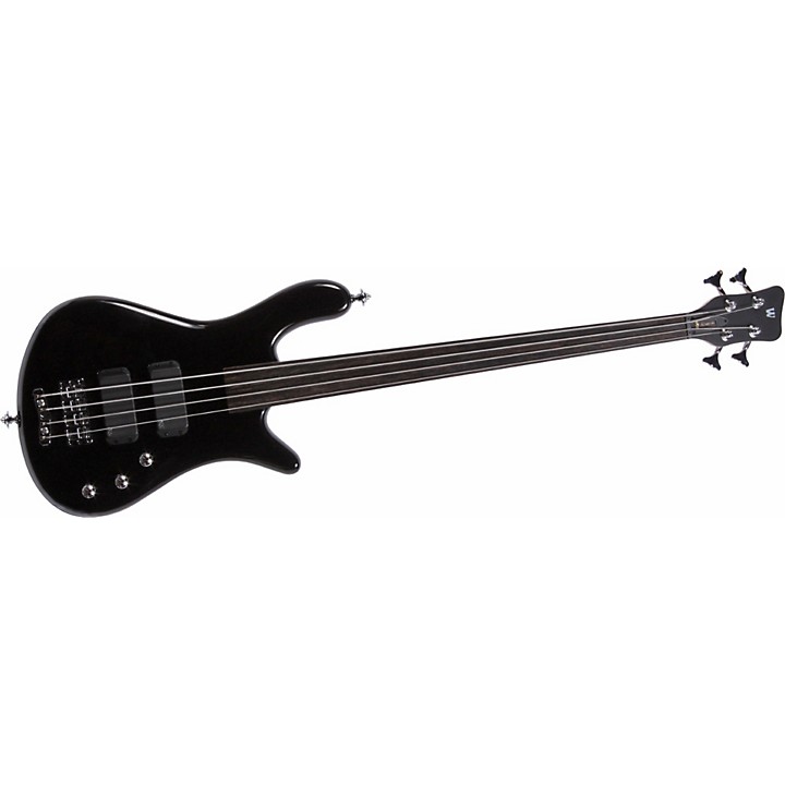 Warwick Rockbass Streamer Blackhawk 4 String Bass, Black at