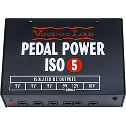 Open Box Voodoo Lab Pedal Power ISO-5 Power Supply Level 1