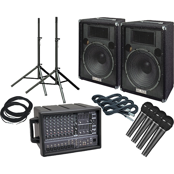 Yamaha EMX88S/S15e PA Package | Guitar Center Yamaha EMX88S/S15e PA Package | Guitar Center