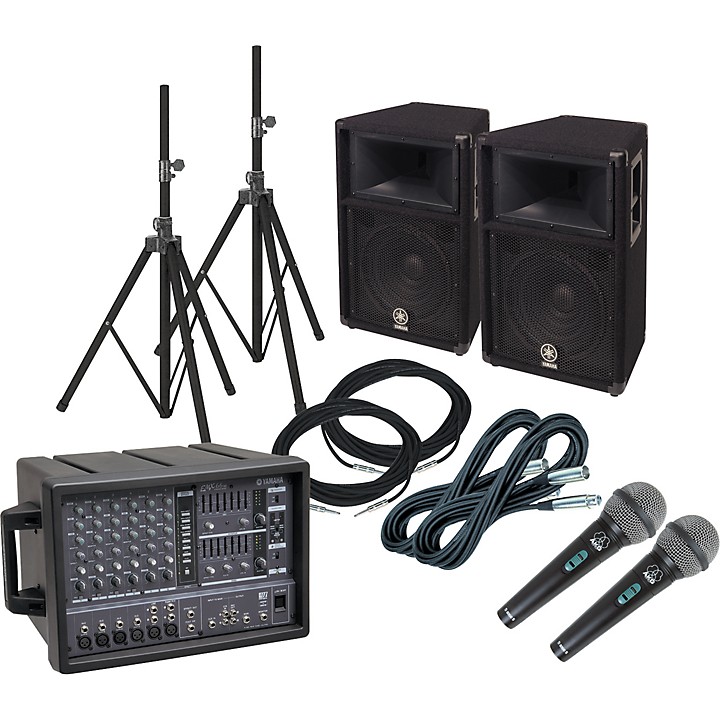 Yamaha EMX66M-S112V PA Package | Guitar Center