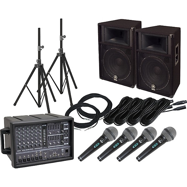 Yamaha EMX66M/S115V PA Package | Guitar Center
