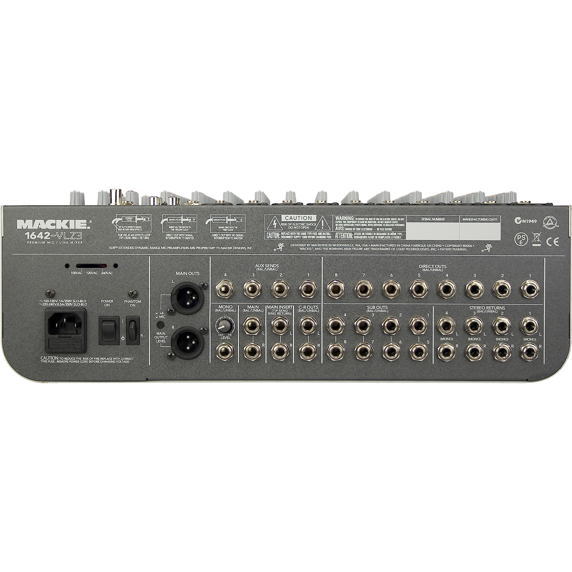 めいよ③ Open Box Mackie 1642-VLZ3 Premium 16-Channel/4-Bus Compact Mixer