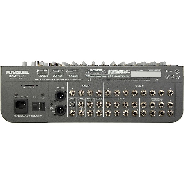 Open Box Mackie 1642-VLZ3 Premium 16-Channel/4-Bus Compact Mixer