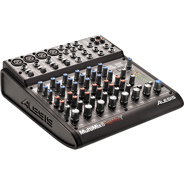 Alesis MultiMix 8 FireWire 8-Channel Analog Mixer | Guitar