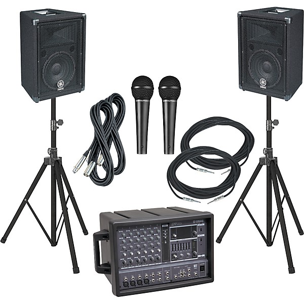 Yamaha EMX62M/BR10 PA Package