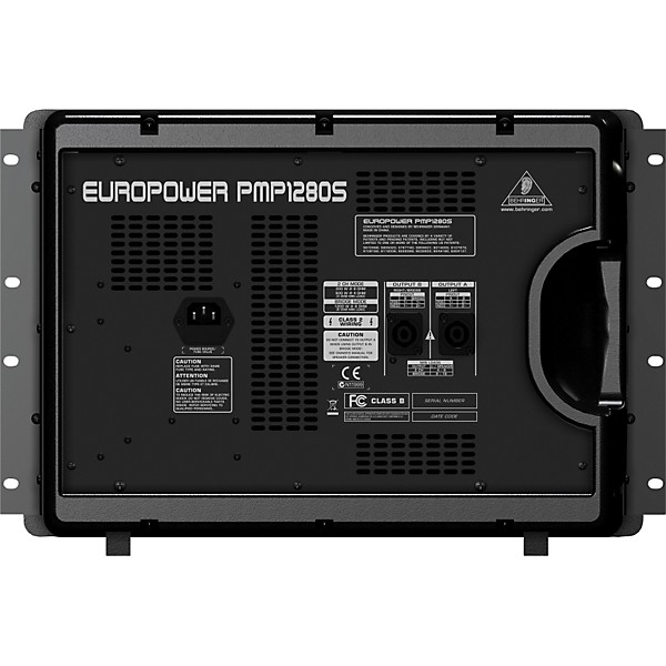 Open Box Behringer EUROPOWER PMP1280S Powered Mixer Pmp1280S