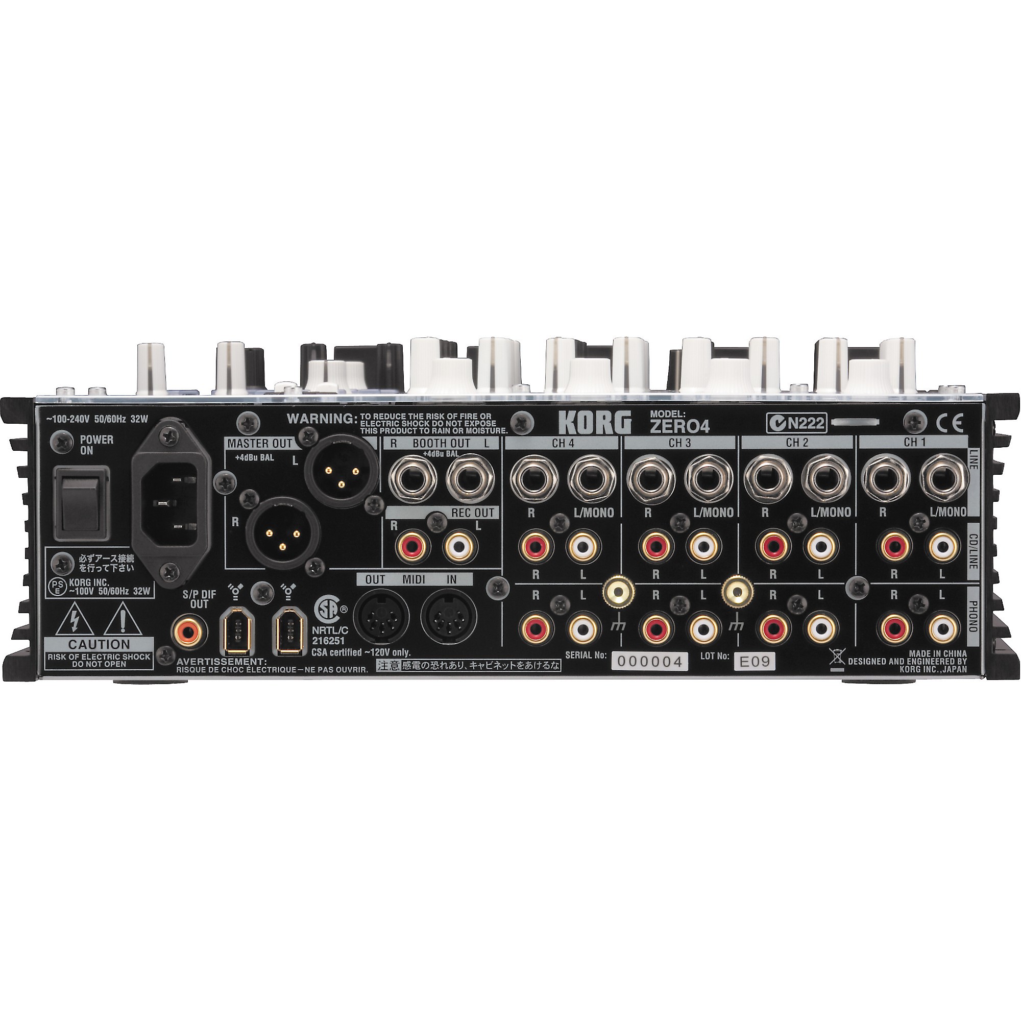 Restock KORG ZERO4 Live Control Mixer | Guitar Center