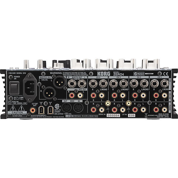 Restock KORG ZERO4 Live Control Mixer | Guitar Center
