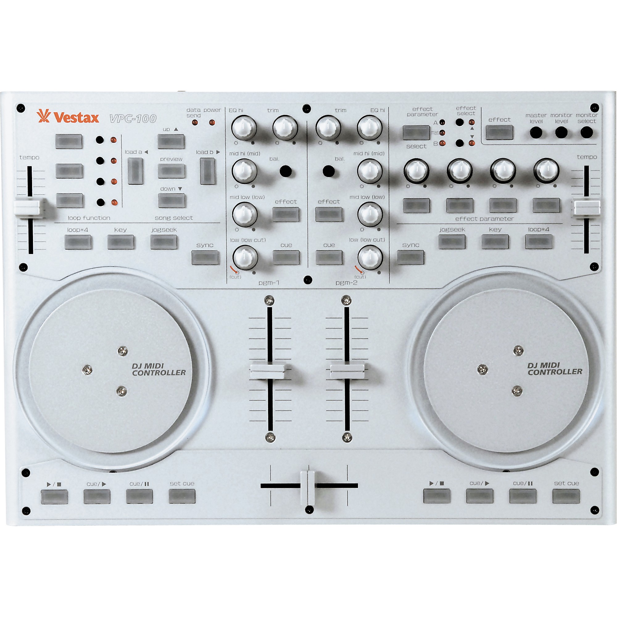 Open Box Vestax VCI-100 Tabletop DJ MIDI Controller | Guitar Center