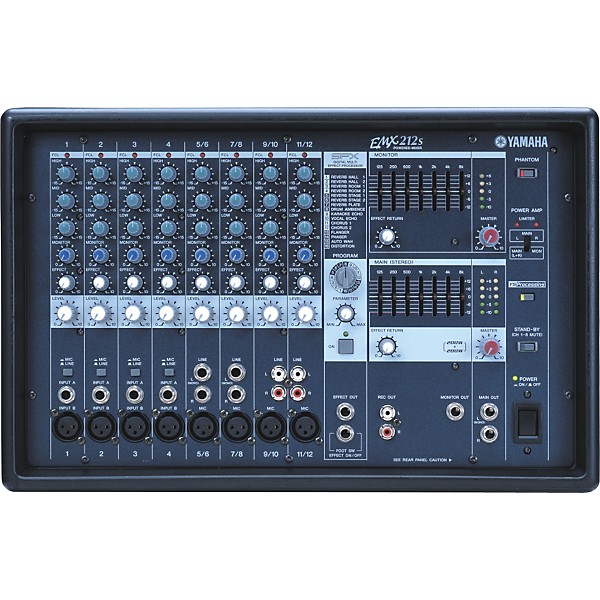 Yamaha EMX212S 12-Channel Powered Mixer