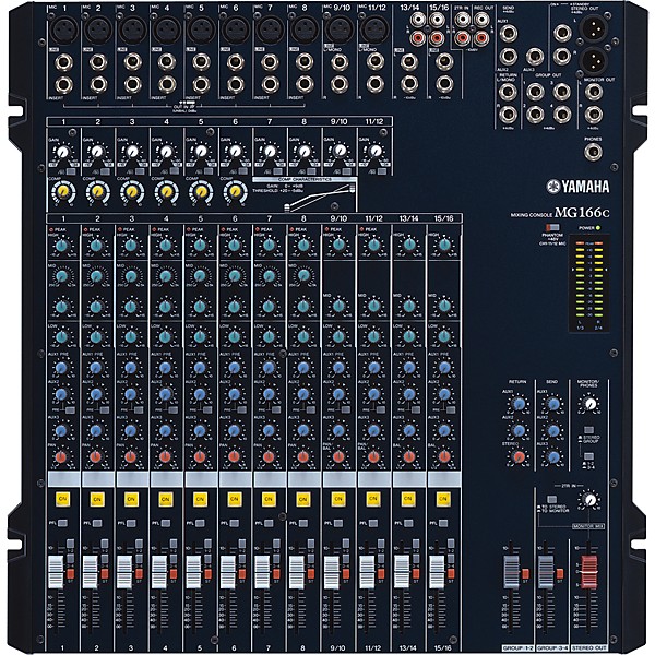 Yamaha MG166C 16-Channel Mixer with Compression
