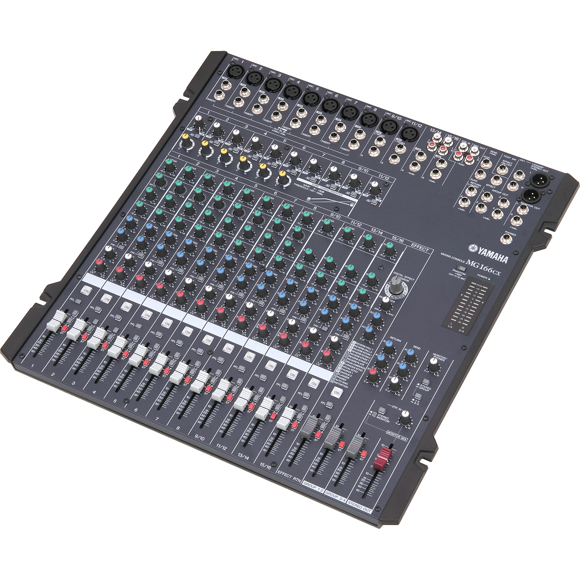 Open Box Yamaha MG166CX 16-Channel Mixer With Compression and