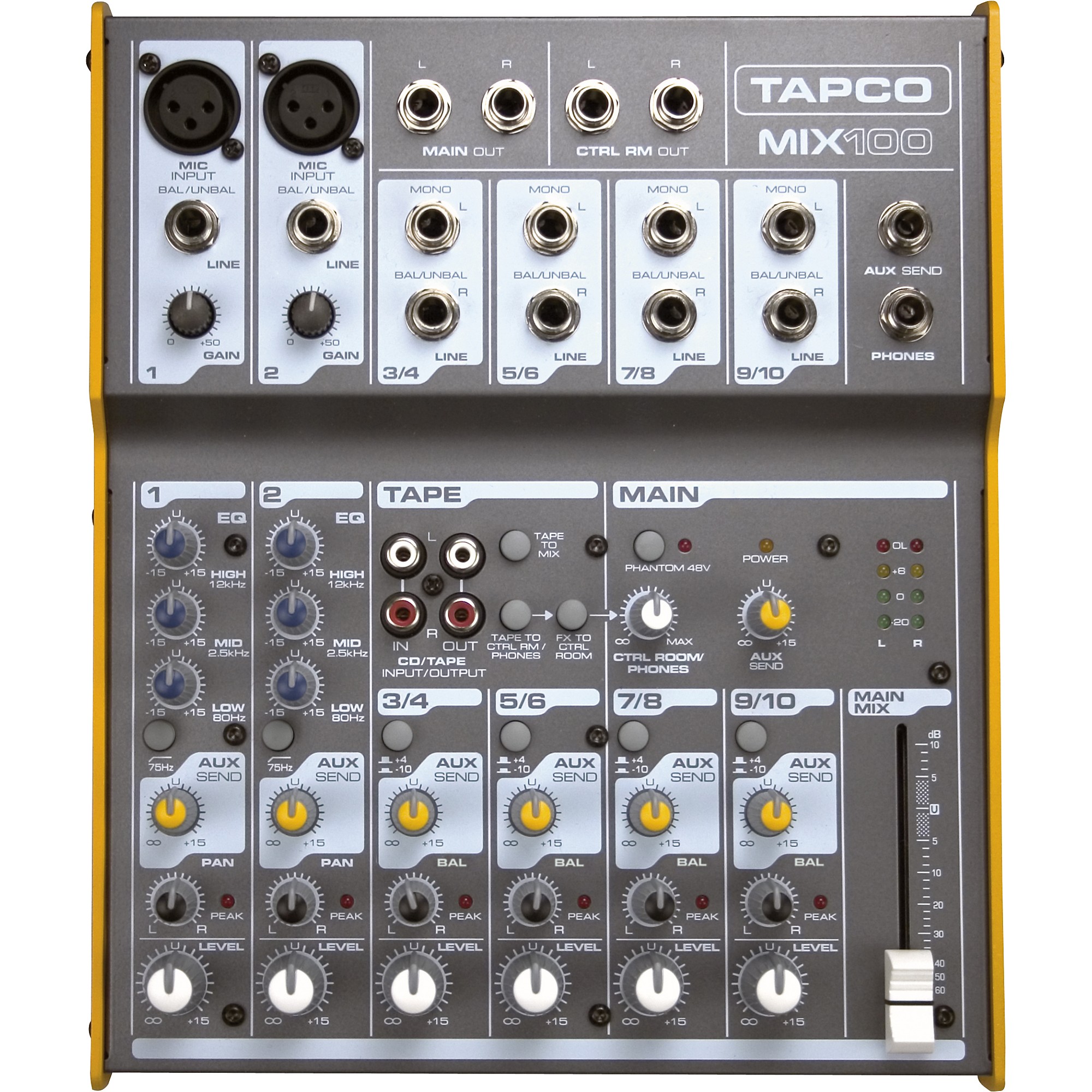 Tapco Mix.100 Compact Mixer Center