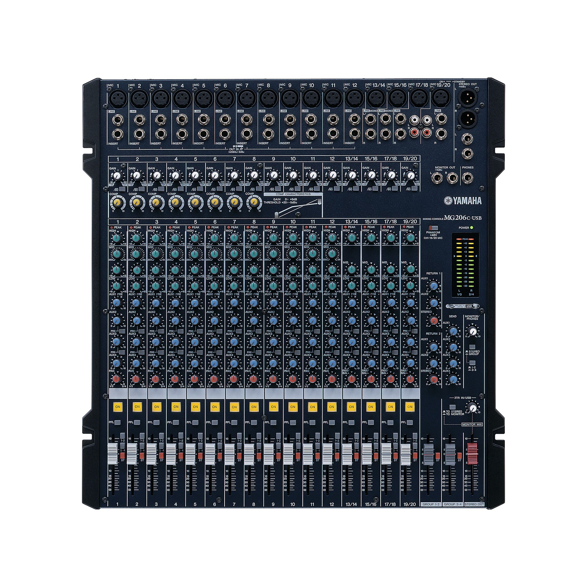 Yamaha MG206C-USB Mixer | Guitar Center