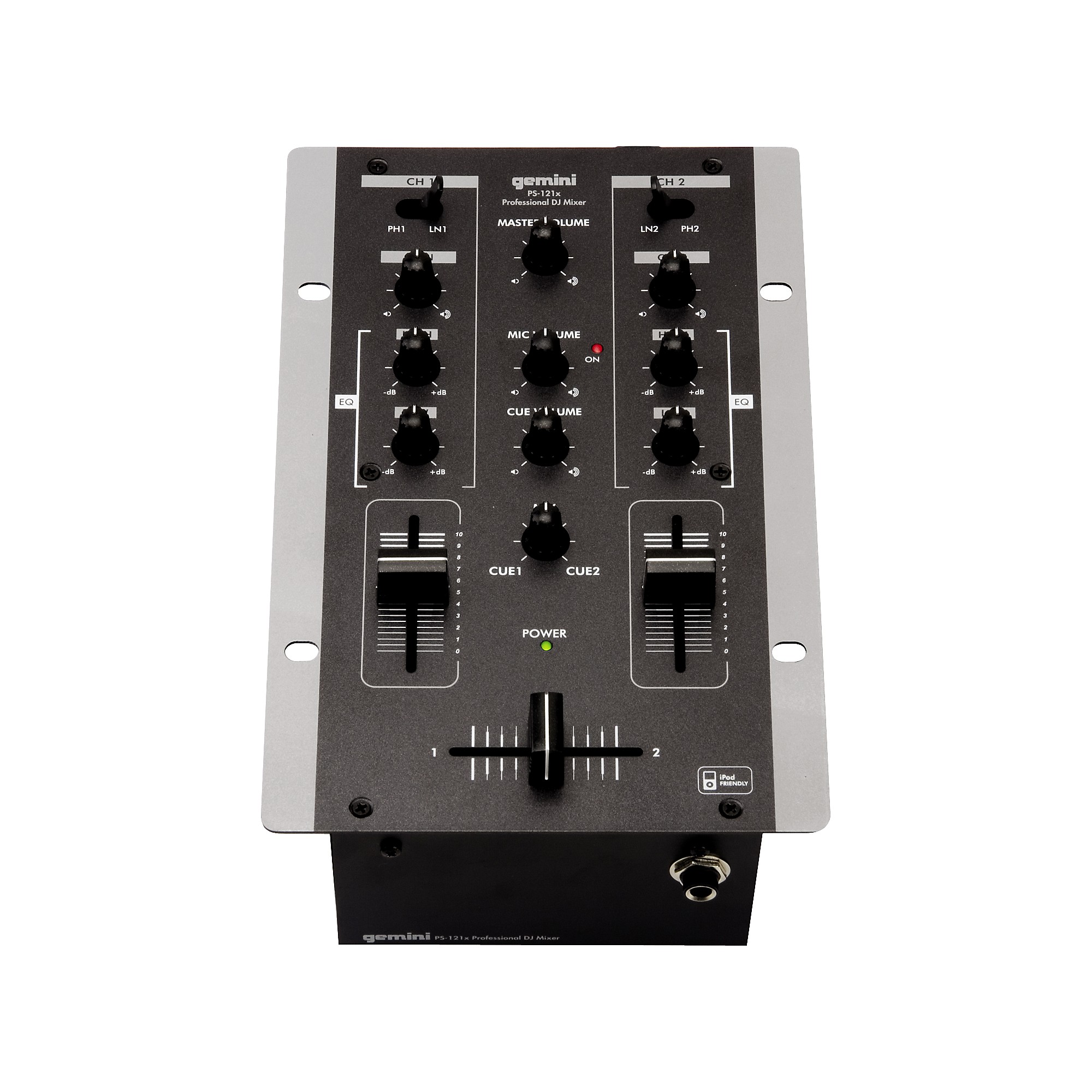 Open Box Gemini PS-121X 2-Channel DJ Mixer | Guitar Center
