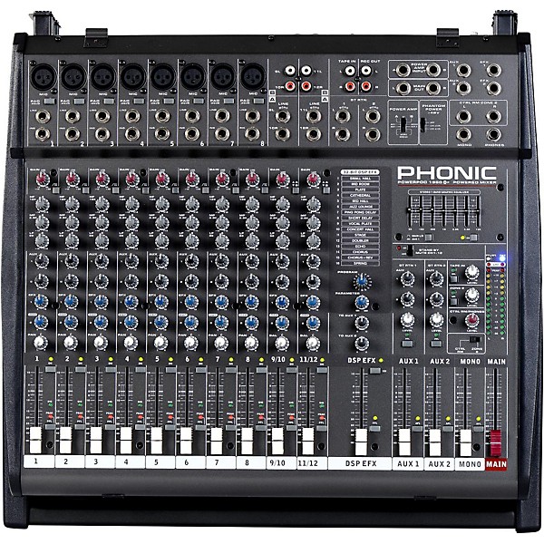 【超美品】Phonic powerpod 1860 Ⅱ パワードミキサー Used Phonic Powerpod 1860 II Powered Mixer | Guitar Center