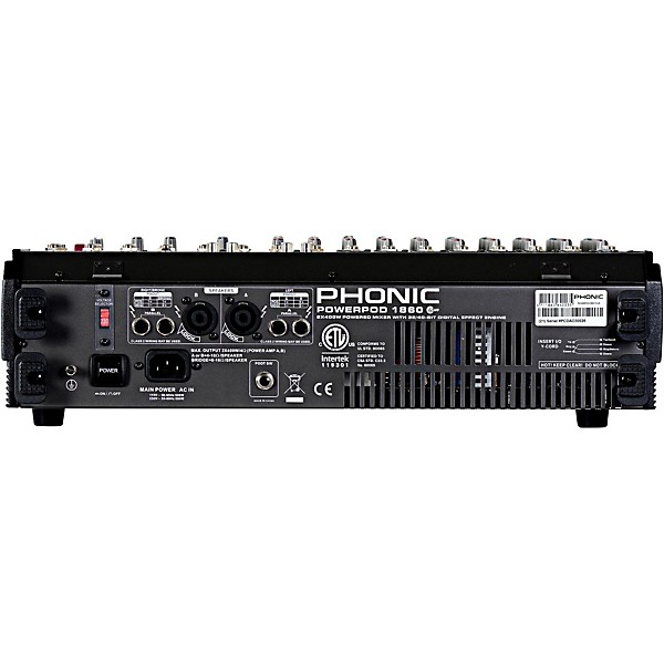 Phonic Powerpod 1860 Deluxe 800W Powered Mixer | Guitar Center
