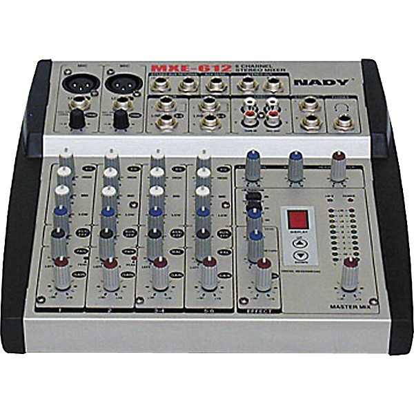 Nady MXE-612 6-Channel Stereo Mic/Line Mixer with DSP Effects