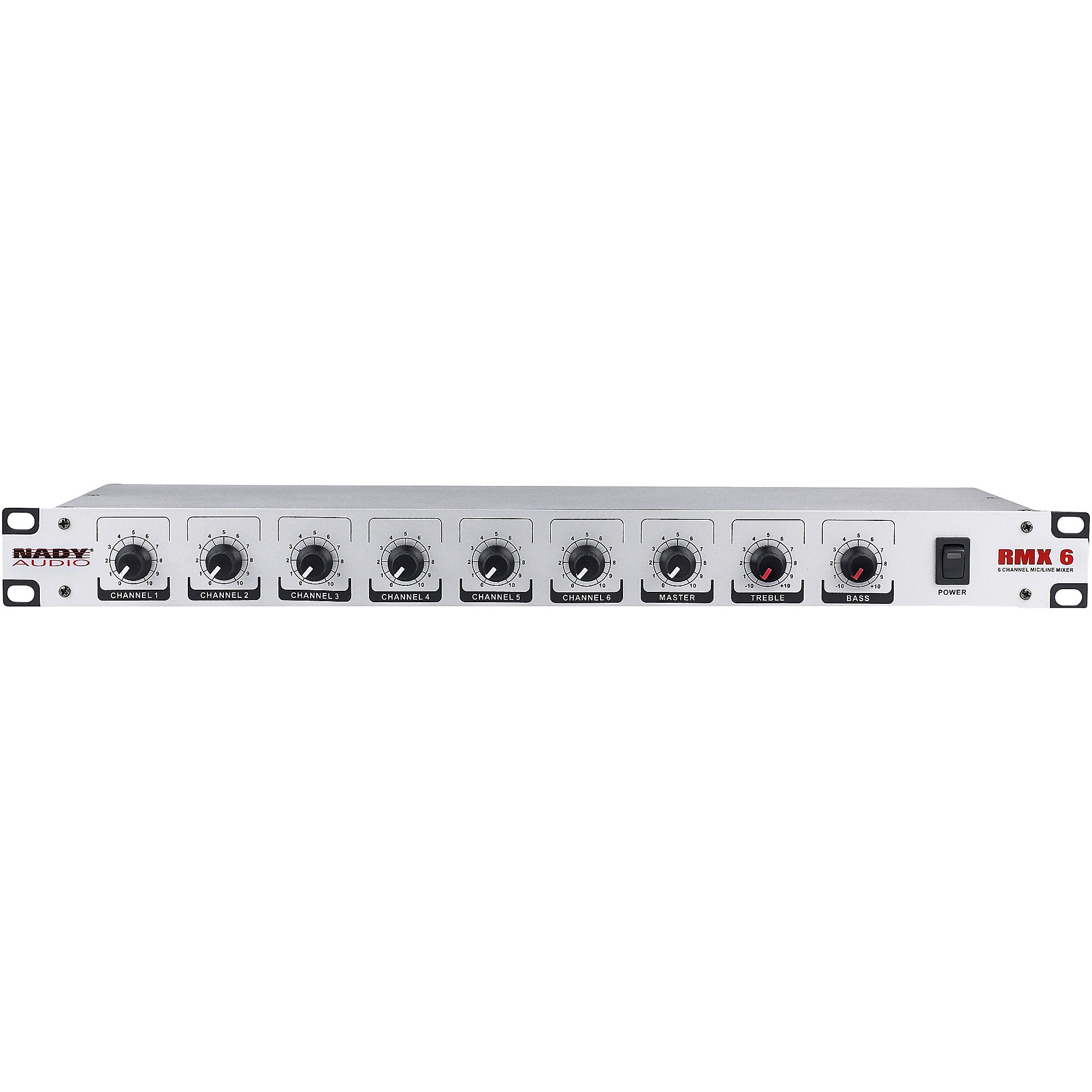 Nady RMX 6 Rackmount 6-Channel Mic/Line Mixer | Guitar Center
