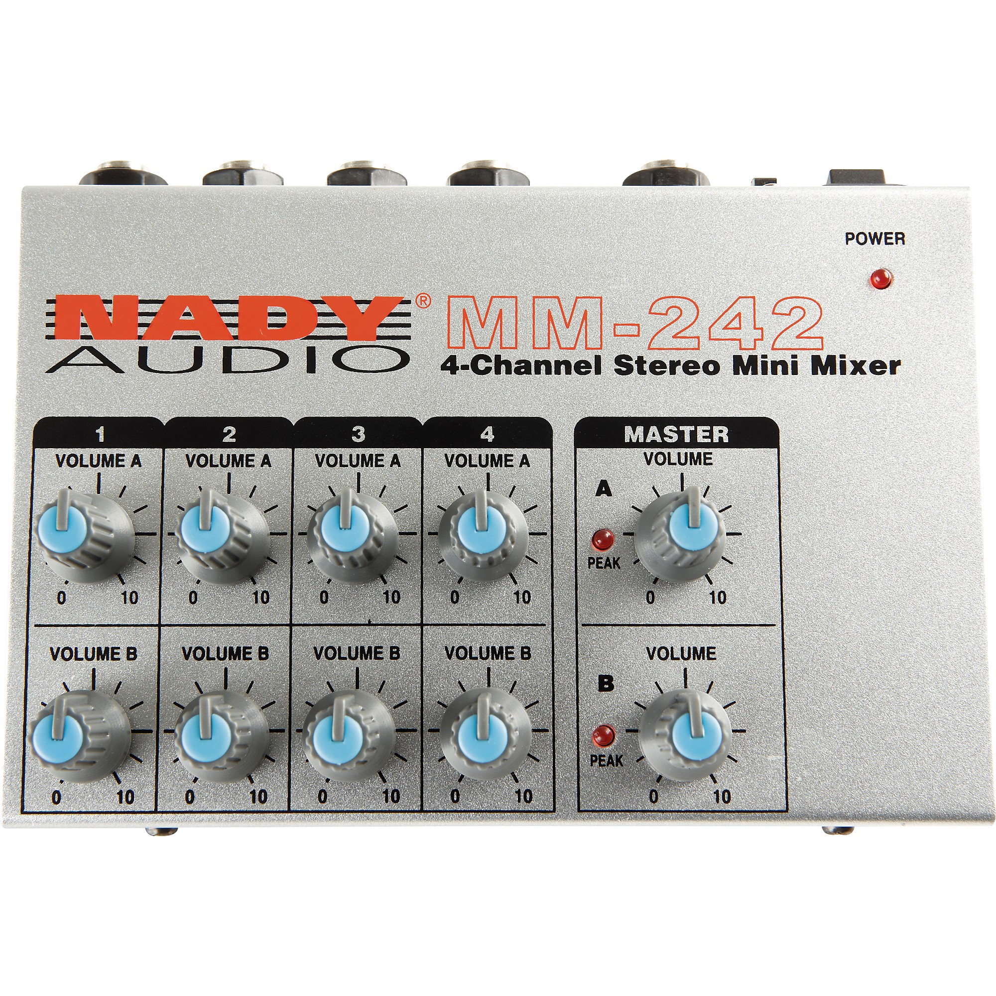 Nady MM-242 4-Channel Mini Mixer