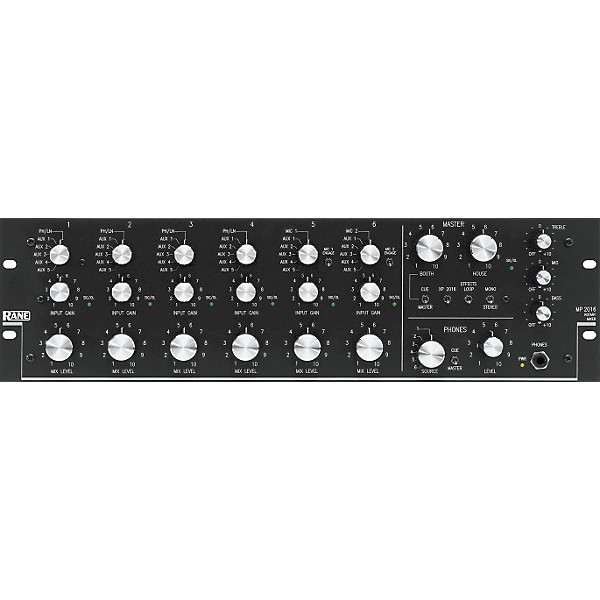 RANE MP2016 Rotary DJ Mixer