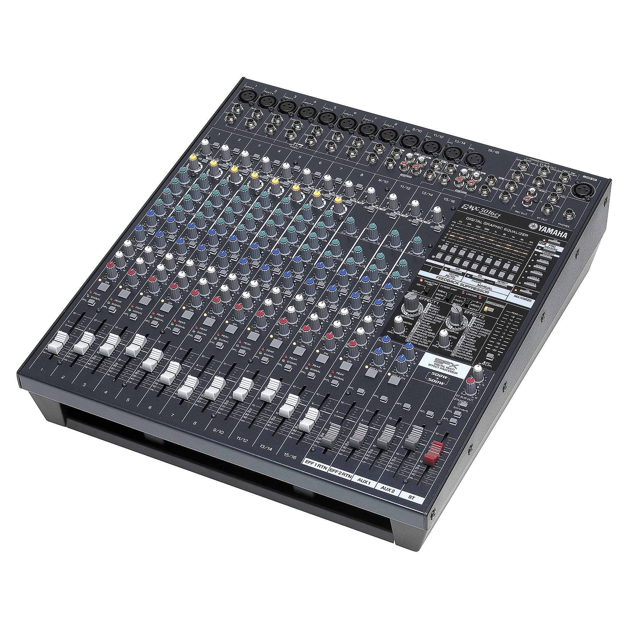 Yamaha EMX5016CF / S115V / SM15V PA System with Monitors | Guitar