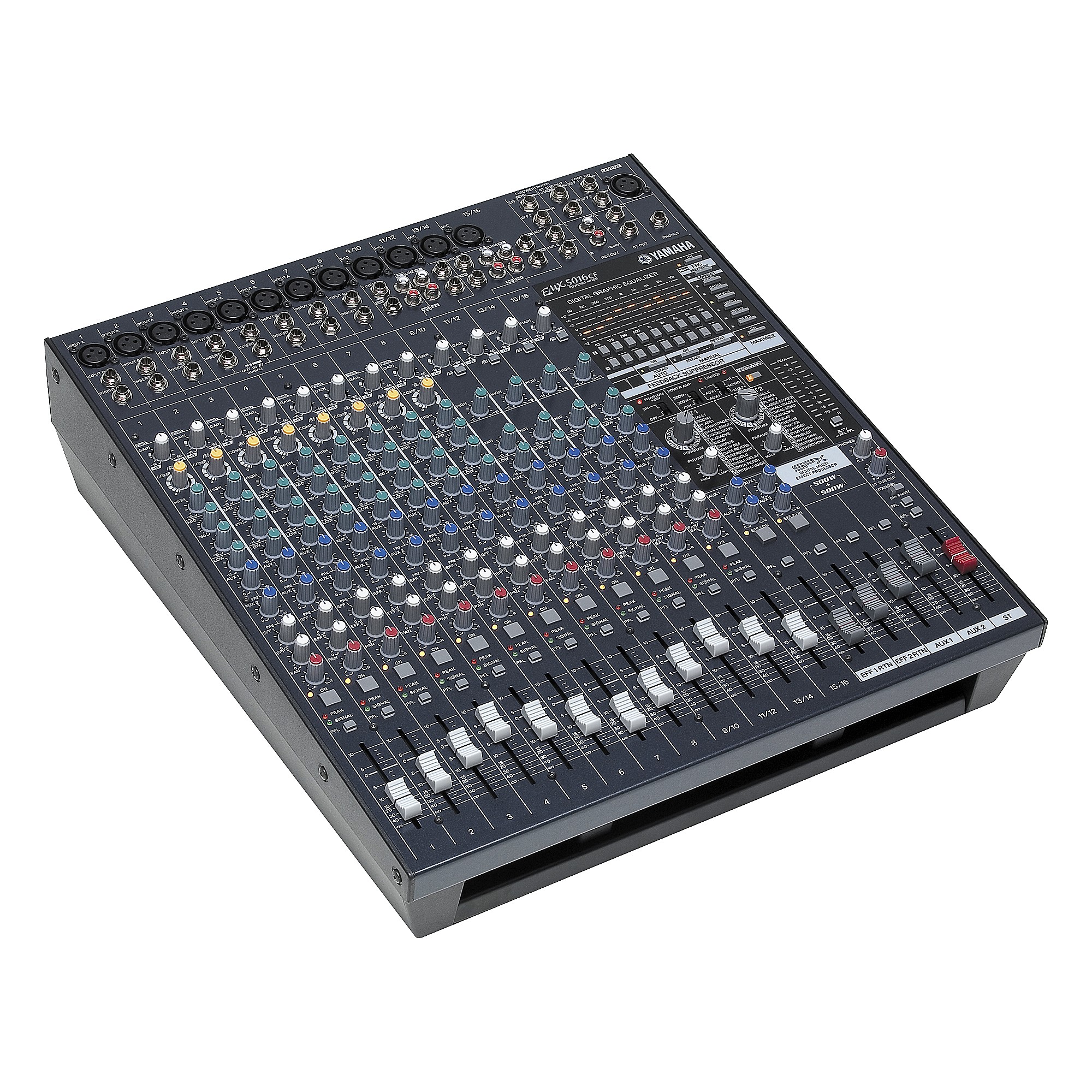 Yamaha EMX5016CF / S115V / SM15V PA System with Monitors | Guitar