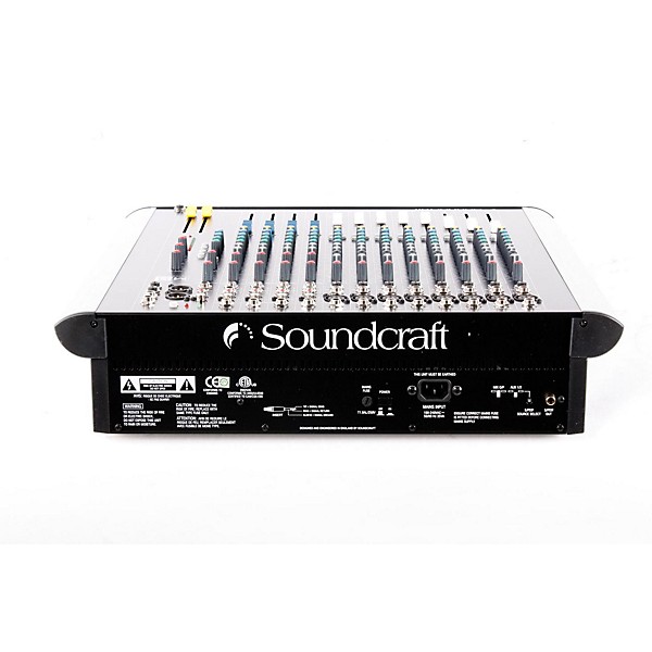 アナログミキサー名機 サウンドクラフト Soundcraft Spirit Folio 12ch