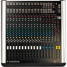 Open Box Soundcraft M Series Spirit M12 20-Channel Mixer Level 1