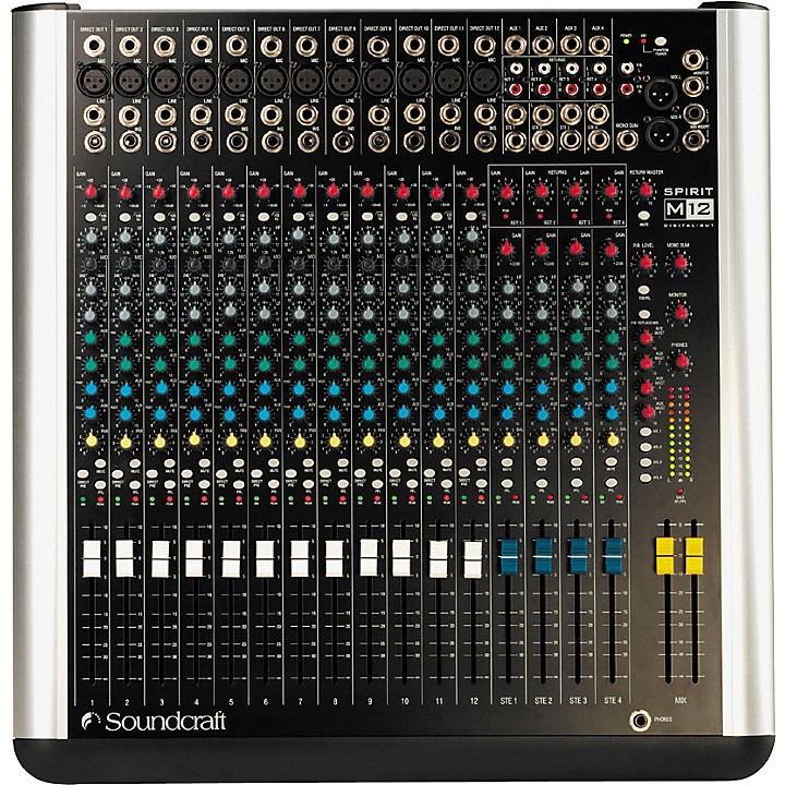Soundcraft Spirit M12 12chミキサージャンク！ Soundcraft Spirit M12 12chミキサージャンク！ - メルカリ