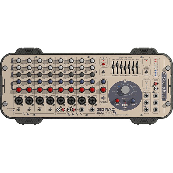 Open Box Soundcraft GigRac 600 Powered Mixer | Guitar Center