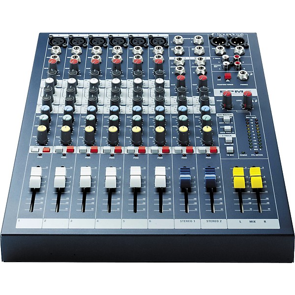 Open Box Soundcraft EPM6 6-Channel Multi-Format Mixer Level 1