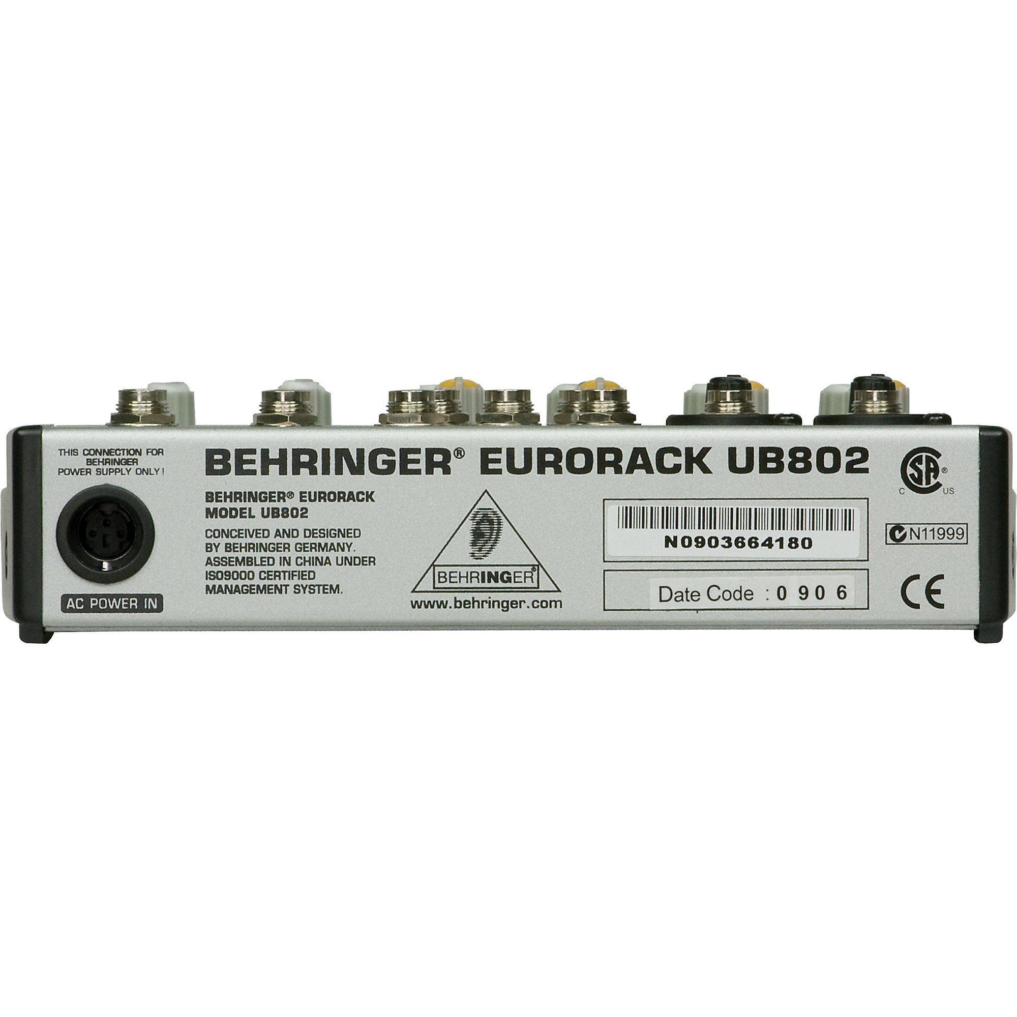 Restock Behringer Eurorack UB802 Mixer | Guitar Center