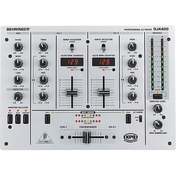 Behringer DJX400 Pro DJ Mixer | Guitar Center