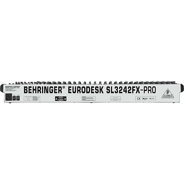 Open Box Behringer Eurodesk SL3242FX-PRO Mixer | Guitar Center Open Box Behringer Eurodesk SL3242FX-PRO Mixer | Guitar Center